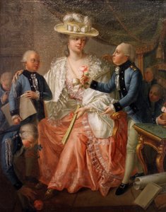 ホーエンカールスチュールのフランツィスカフォンホーエンハイム 作： Jakob Friedrich Weckherlin